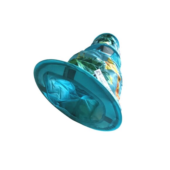 Kitty City Jungle Tunnel Cats Small Pets Blue Jungle Animal Print Mesh Panels - Picture 3 of 10